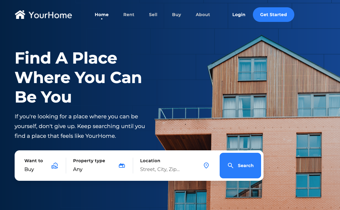 YourHome - Property Searching Application